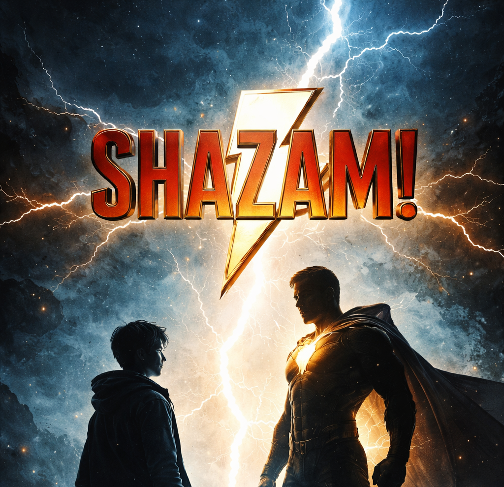 Cover art for DC: SHAZAM!, a shazam scenario on AI Dungeon