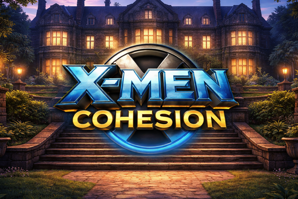 Cover art for X men: Cohesion, a sliceoflife scenario on AI Dungeon