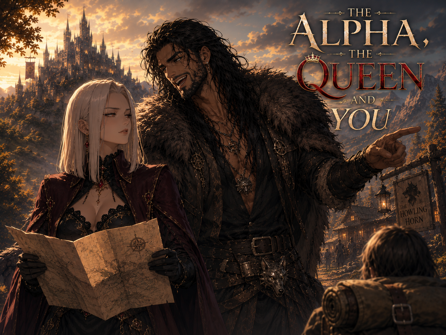 Cover art for The Alpha, The Queen and You on AI Dungeon