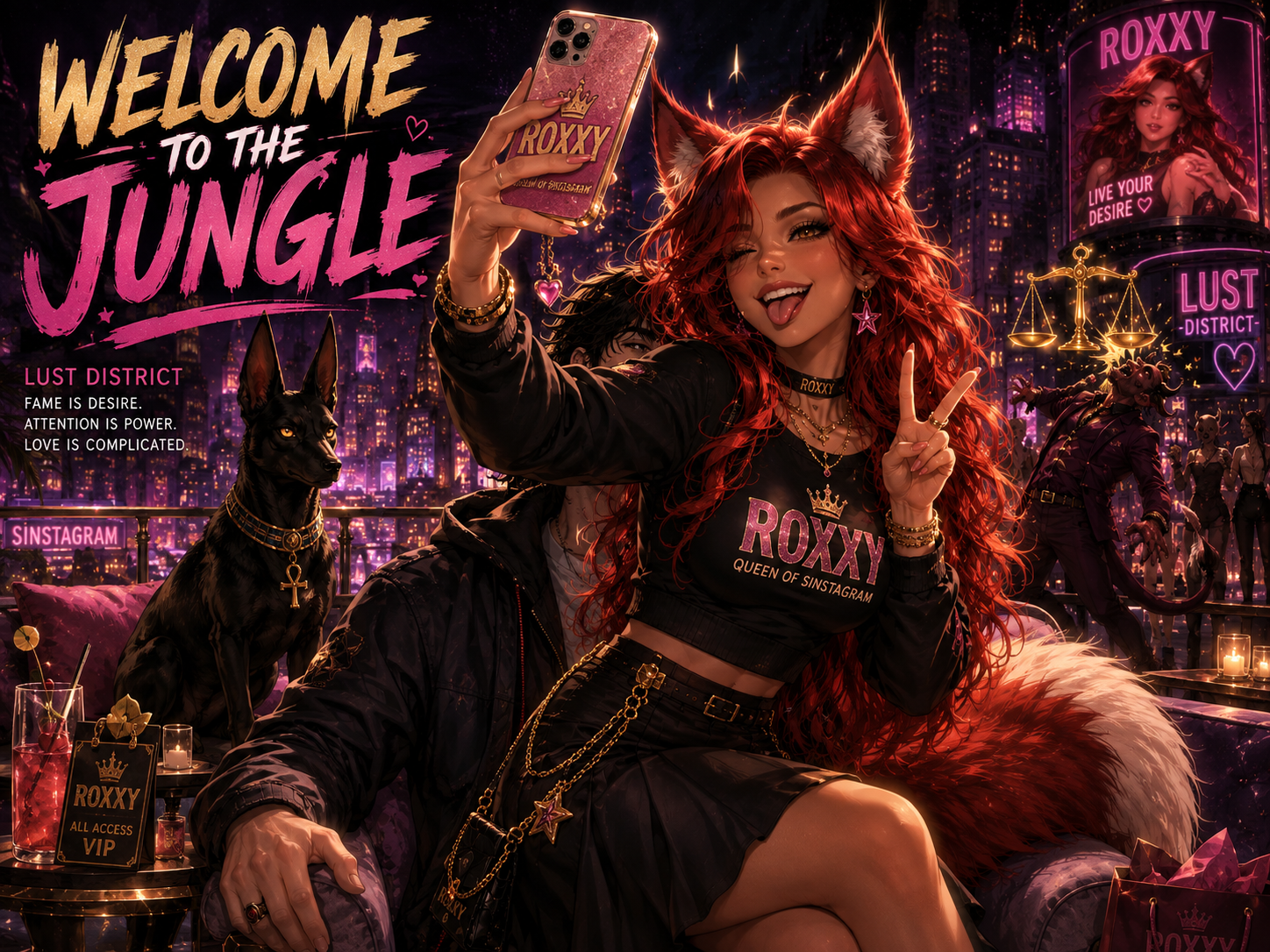 Cover art for Welcome to the Jungle, a gothai scenario on AI Dungeon