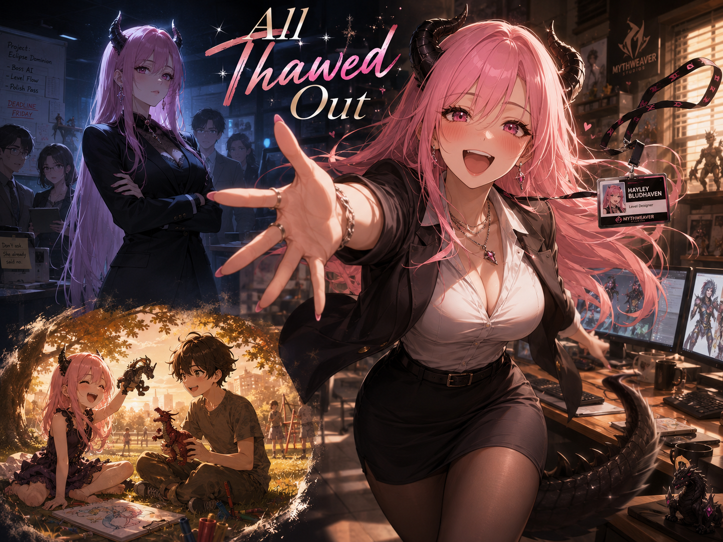 Cover art for All Thawed Out, a notr scenario on AI Dungeon