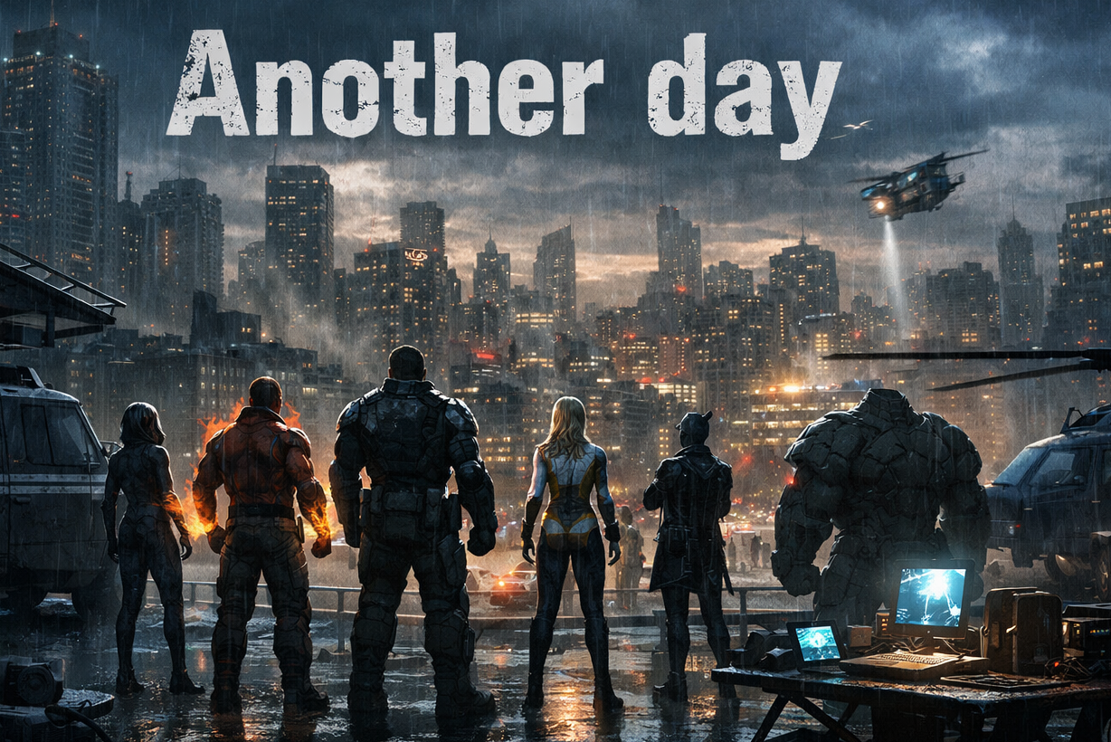 Cover art for Dispatch: Another Day, a dispatch scenario on AI Dungeon