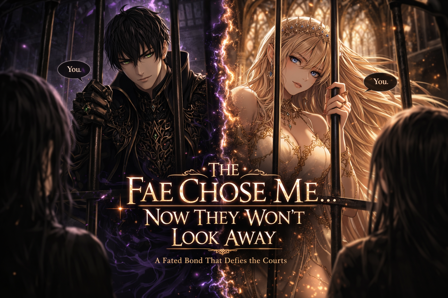 Cover art for The Fae Chose Me… Now They Won’t Look Away, a fantasy scenario on AI Dungeon