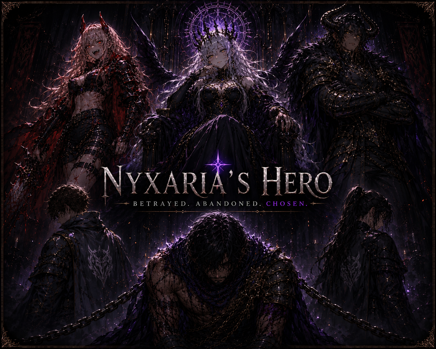 Cover art for Nyxaria's Hero, a gothai scenario on AI Dungeon