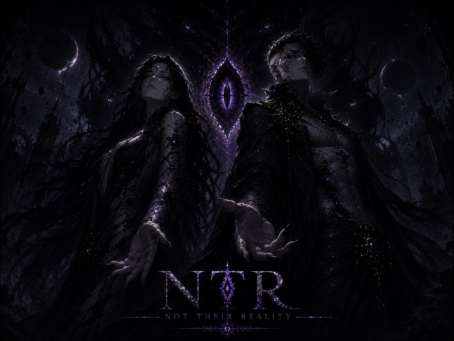 Cover art for N.T.R - Not Their Reality, an eldritch scenario on AI Dungeon