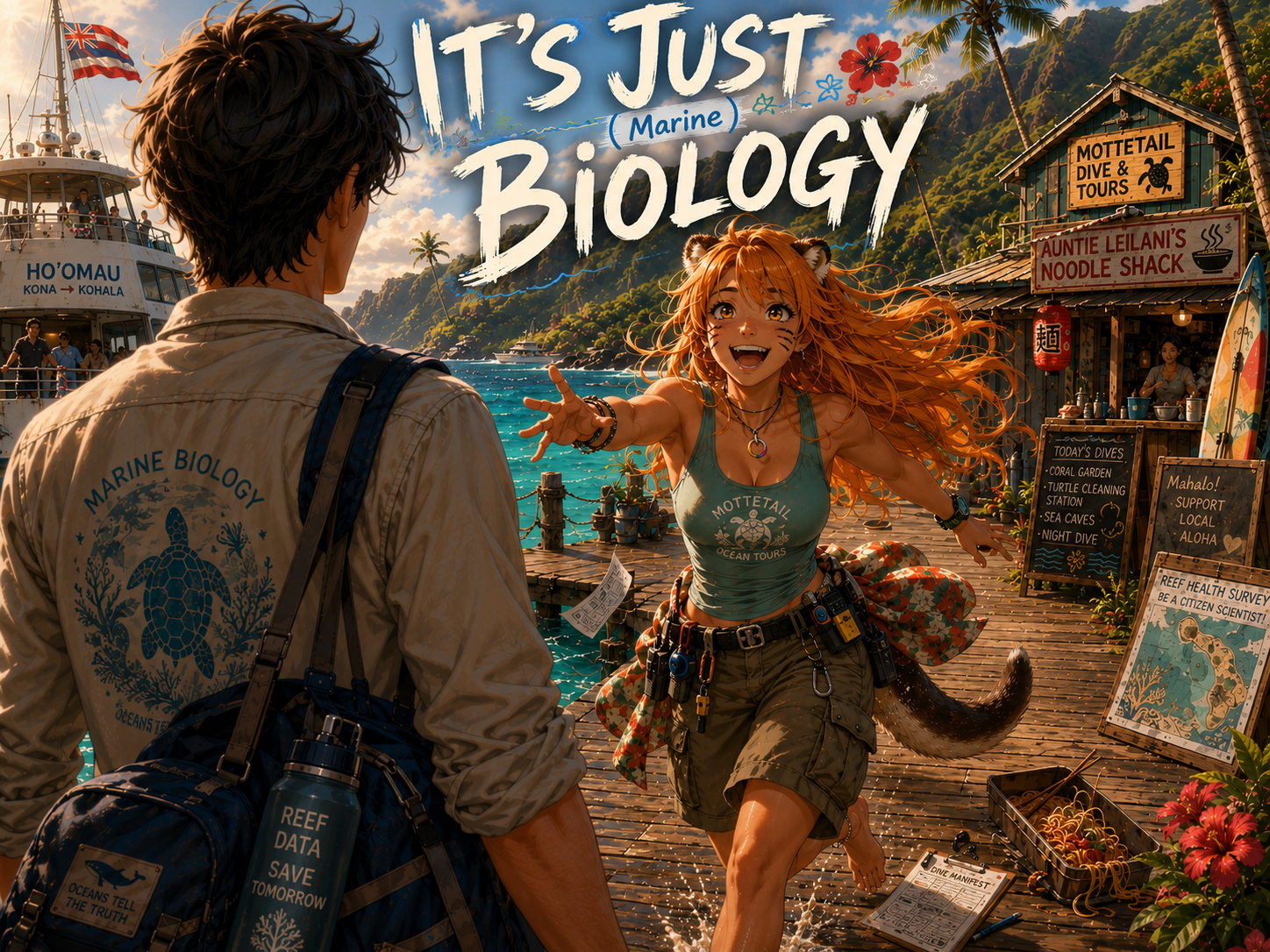 Cover art for Its just Biology, a notr scenario on AI Dungeon