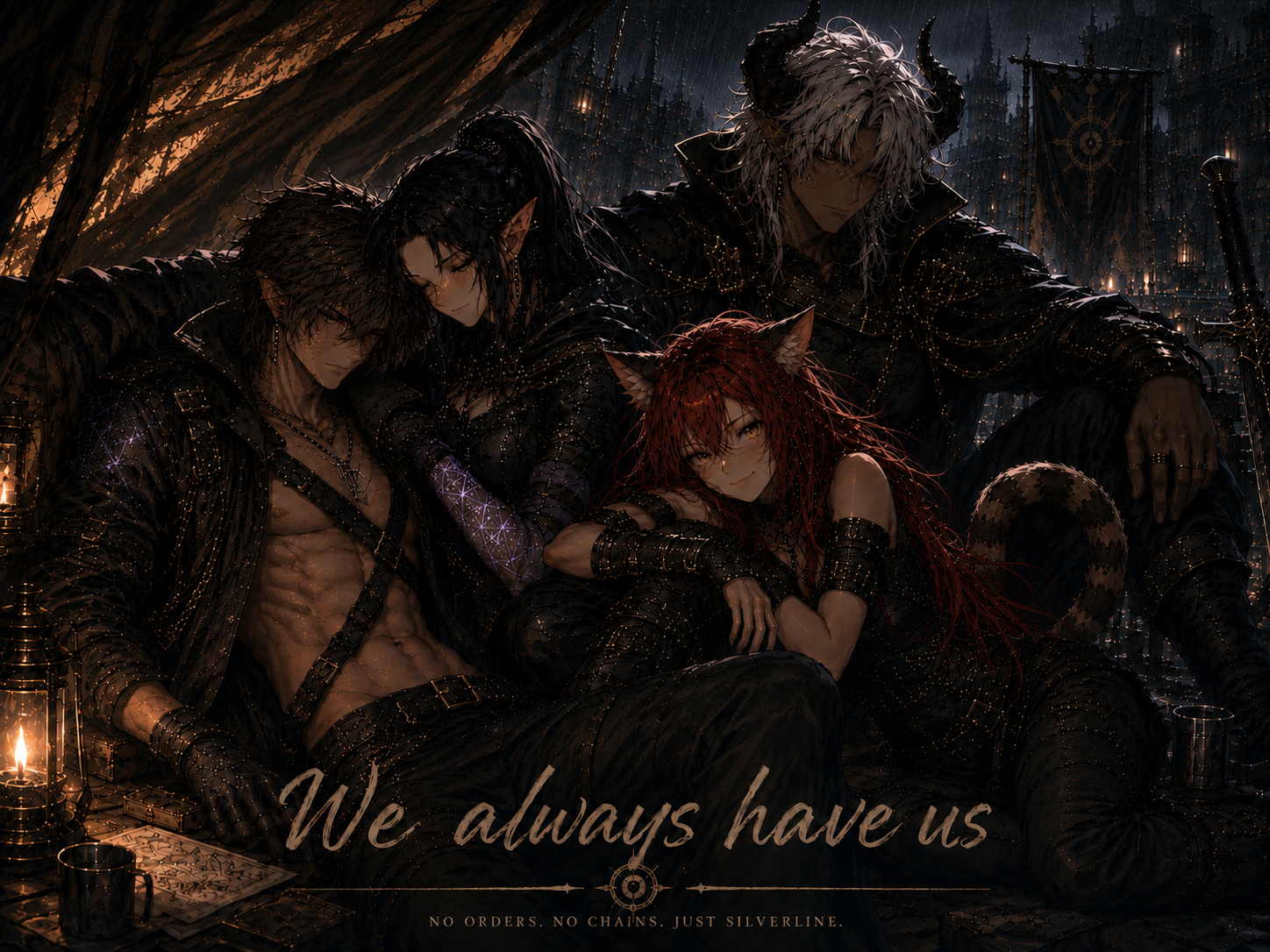 Cover art for We always have us, a dungeons and dragons scenario on AI Dungeon