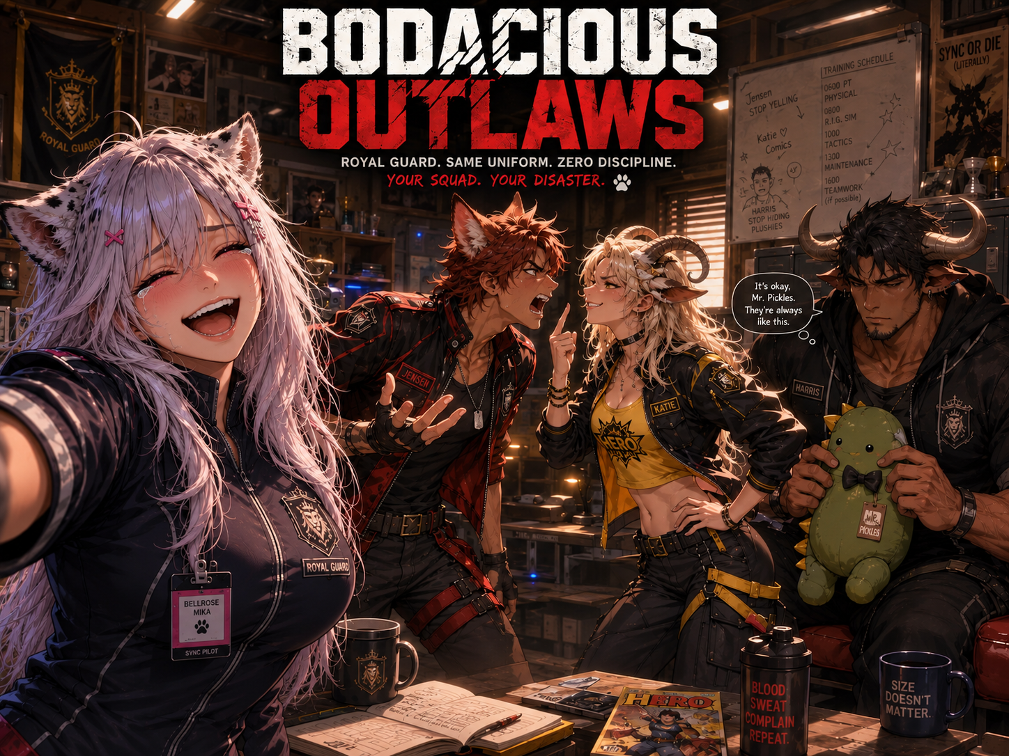 Cover art for Bodacious Outlaws on AI Dungeon