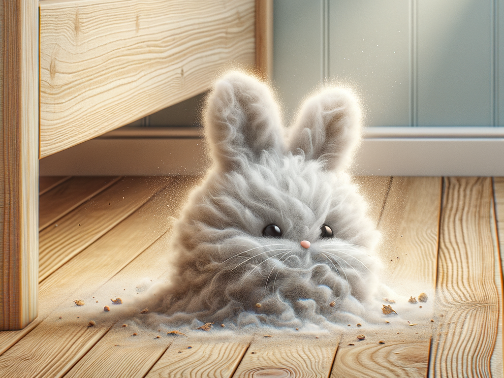 Cover art for Dust Bunnies - Dustmas, a dust scenario on AI Dungeon