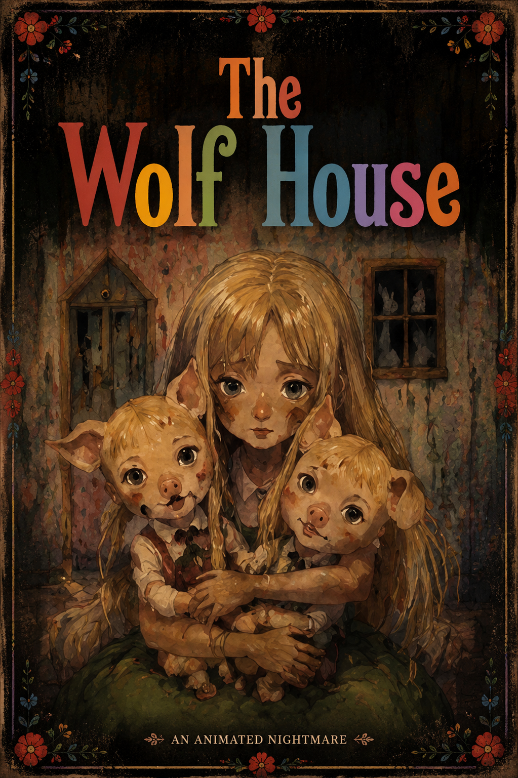 Cover art for The Wolf House, a horror scenario on AI Dungeon