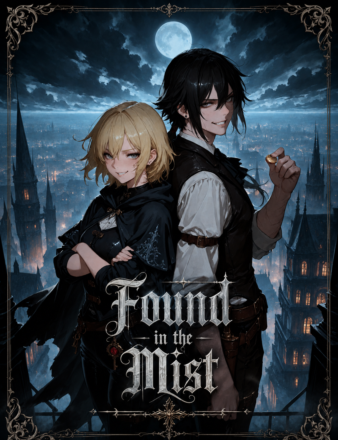 Cover art for Found in the Mist, a notr scenario on AI Dungeon