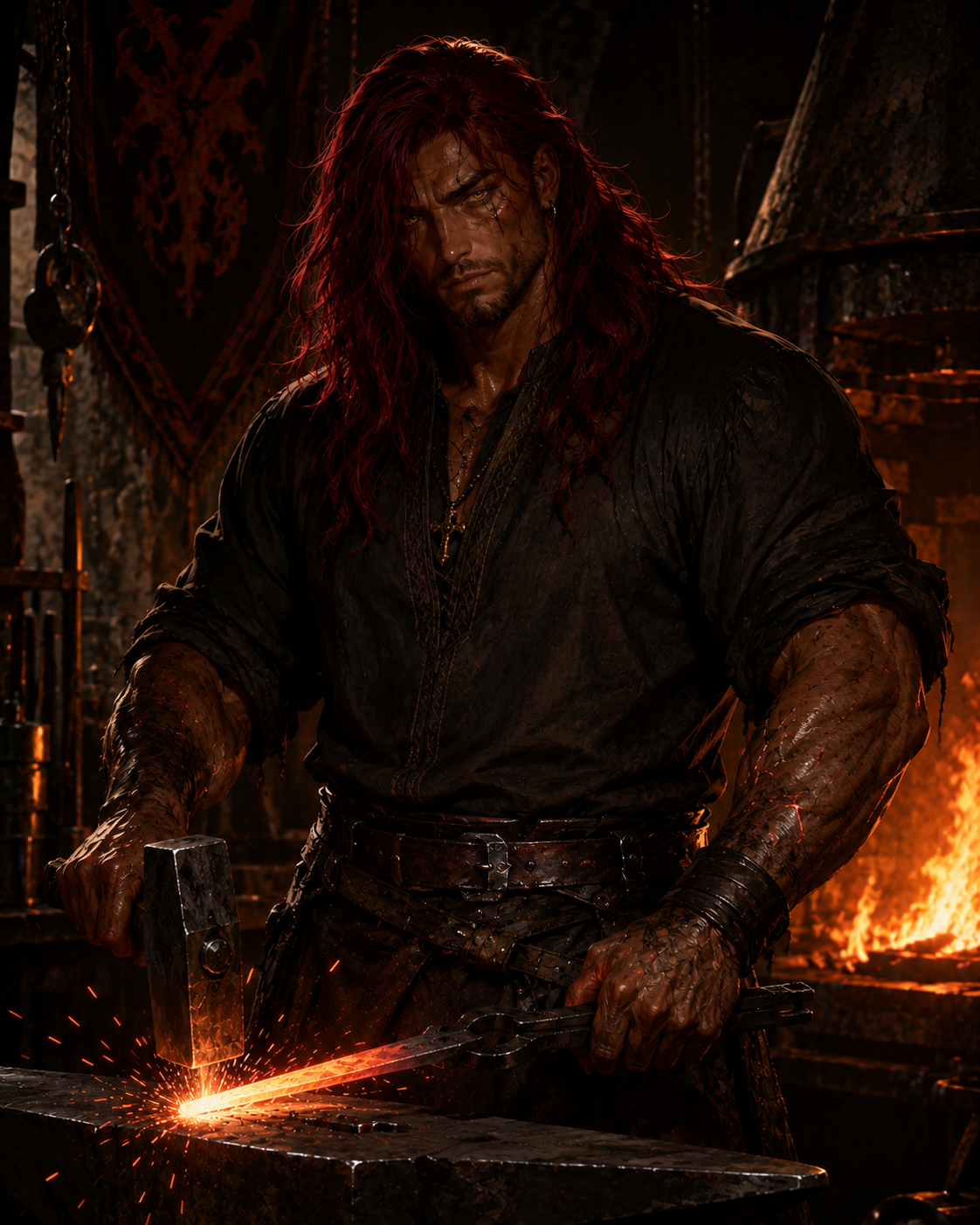 Cover art for Rekindle the Heart, a magic scenario on AI Dungeon