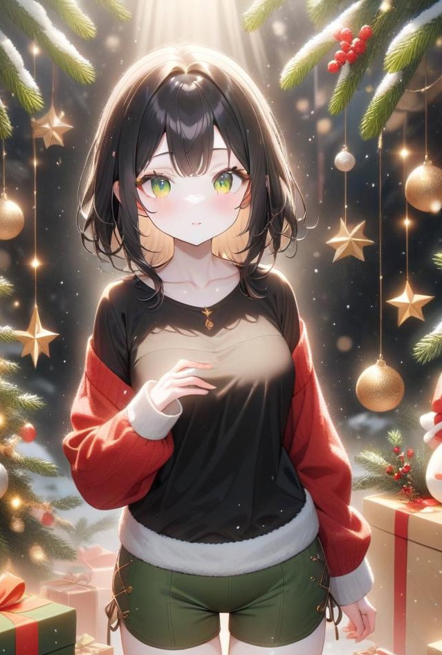 Cover art for Christmas Present, a christmas scenario on AI Dungeon