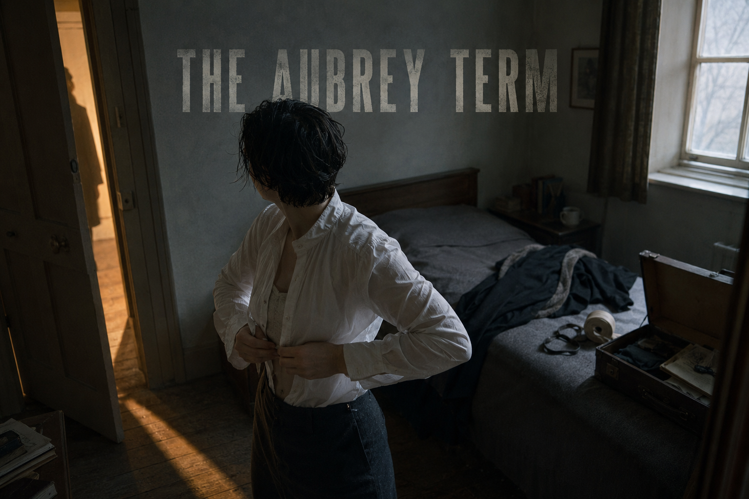 Cover art for The Aubrey Term, an infiltration world on Voyage