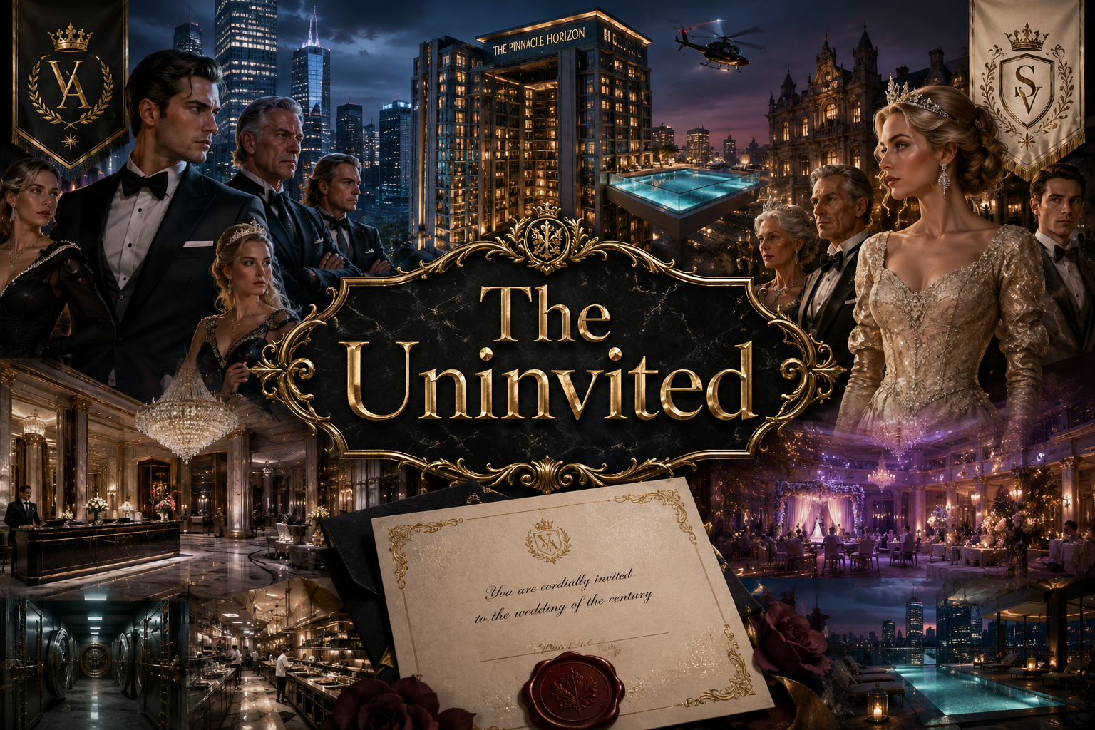 Cover art for The Uninvited, a marriage world on Voyage
