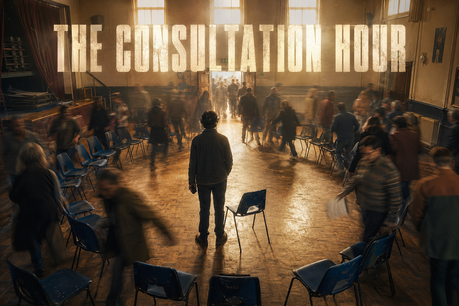 Cover art for The Consultation Hour, a drama world on Voyage