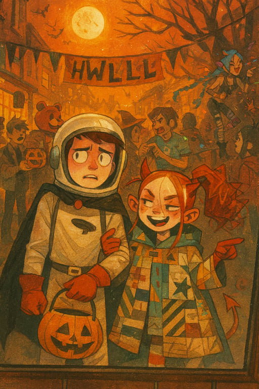 Cover art for Halloween Crush, a halloween scenario on AI Dungeon