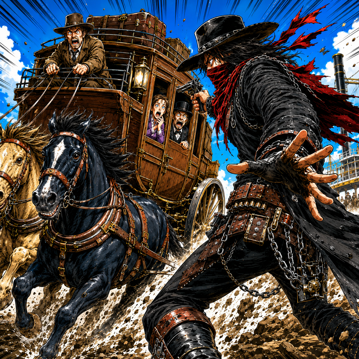Cover art for From Bandit to Governor, a wild west scenario on AI Dungeon