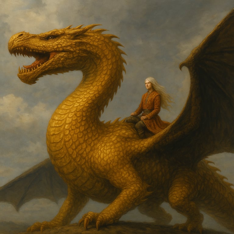 Cover art for Aerys Martell of Dorne, a house of the dragons scenario on AI Dungeon