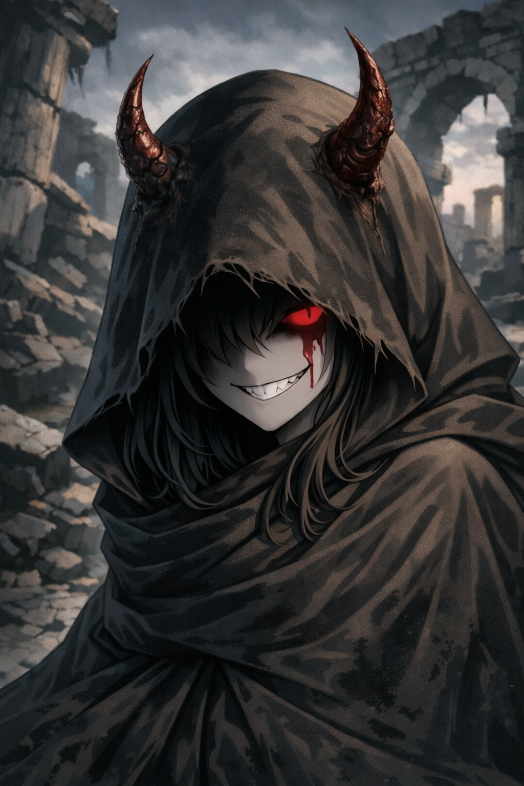 Cover art for A forgotten mercy, a demon scenario on AI Dungeon