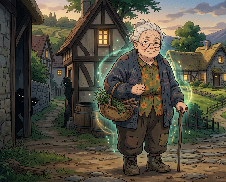 Cover art for Glenvale, town of Immortals?, a fantasy scenario on AI Dungeon