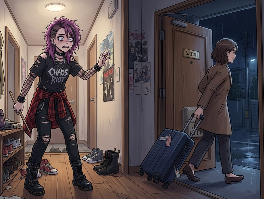 Cover art for Freaky Friday…Goodbye? (InnerSelf), a body swap scenario on AI Dungeon