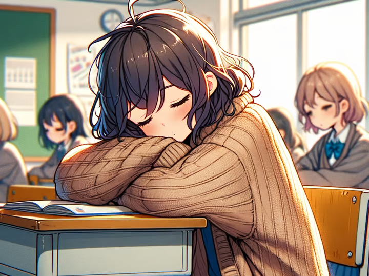 Cover art for Wake Up, Hirano-san, a slice of life scenario on AI Dungeon