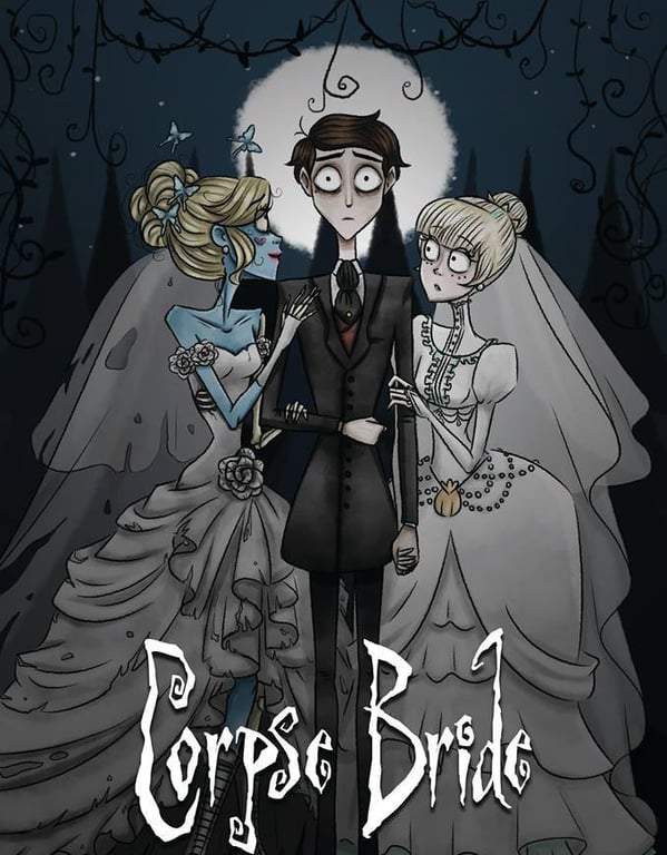 Cover art for FF Corpse Bride, a death scenario on AI Dungeon