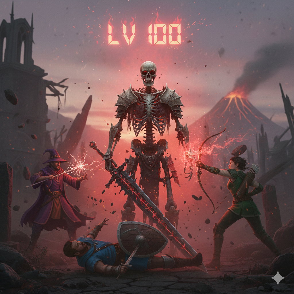Cover art for The strongest basic enemy, a rpg scenario on AI Dungeon