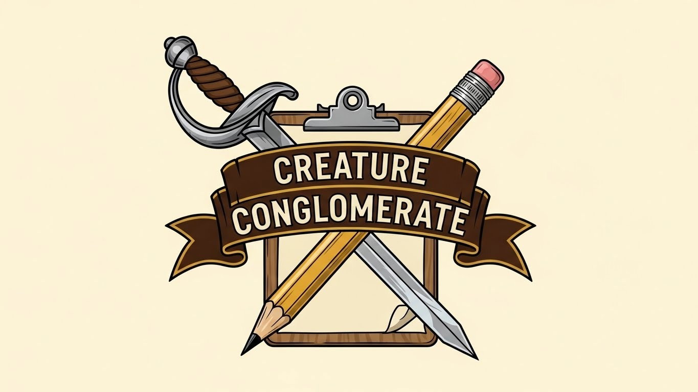 Cover art for CREATURE CONGLOMERATE, a workplace scenario on AI Dungeon