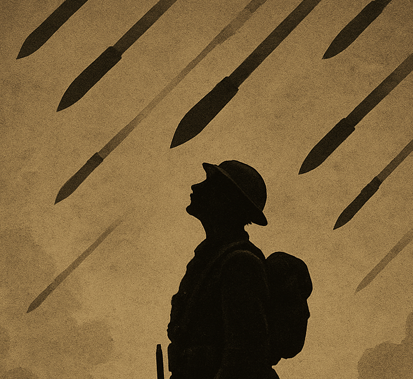 Cover art for Shellrain, a ww 1 scenario on AI Dungeon