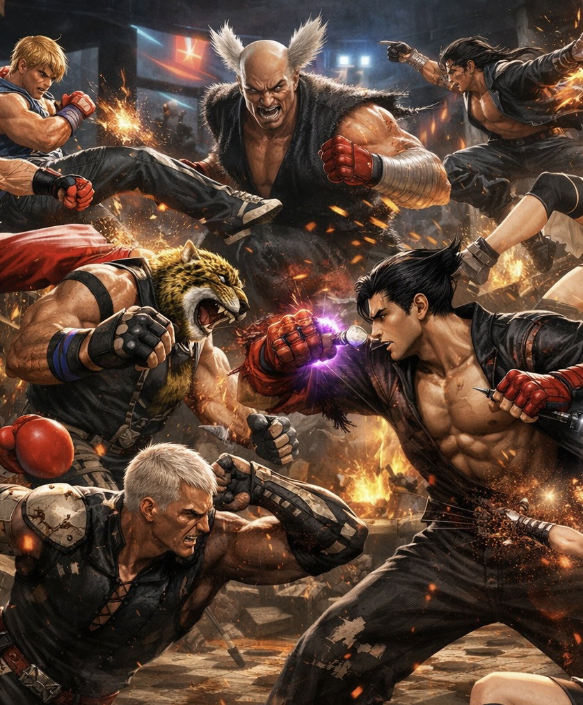 Cover art for Remade Tekken, an action scenario on AI Dungeon