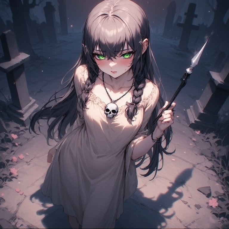 Cover art for Resurrected!, a romance scenario on AI Dungeon