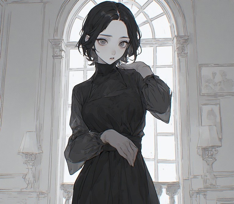 Cover art for The Vampire Hunter's Daughter , a fantasy scenario on AI Dungeon