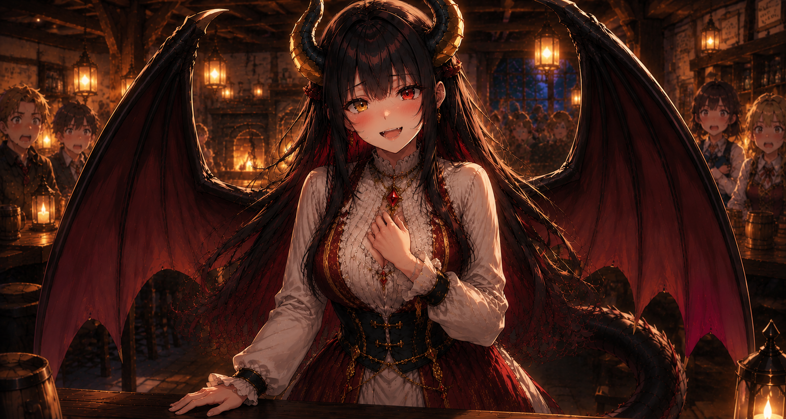 Cover art for The Dragon Princess Now… The Egg Back Then?, a fantasy scenario on AI Dungeon
