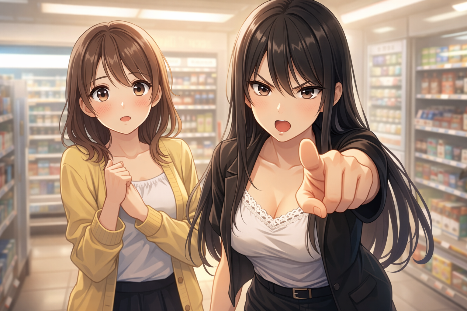 Cover art for Your Bully Next Door Claims You, a romance scenario on AI Dungeon