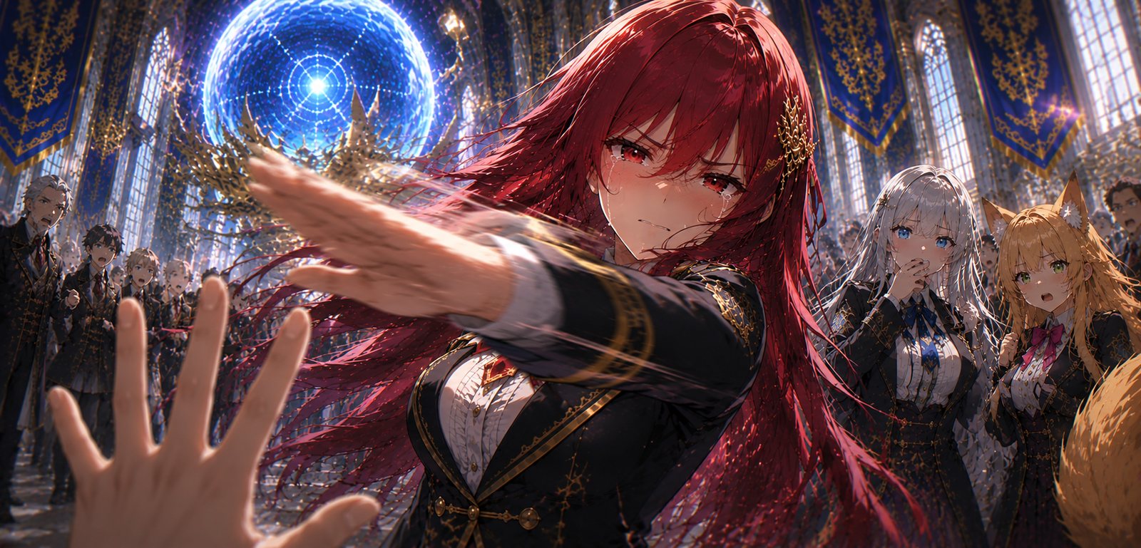 Cover art for Betrayed by Magic... Forgotten by Everyone, a manga style scenario on AI Dungeon