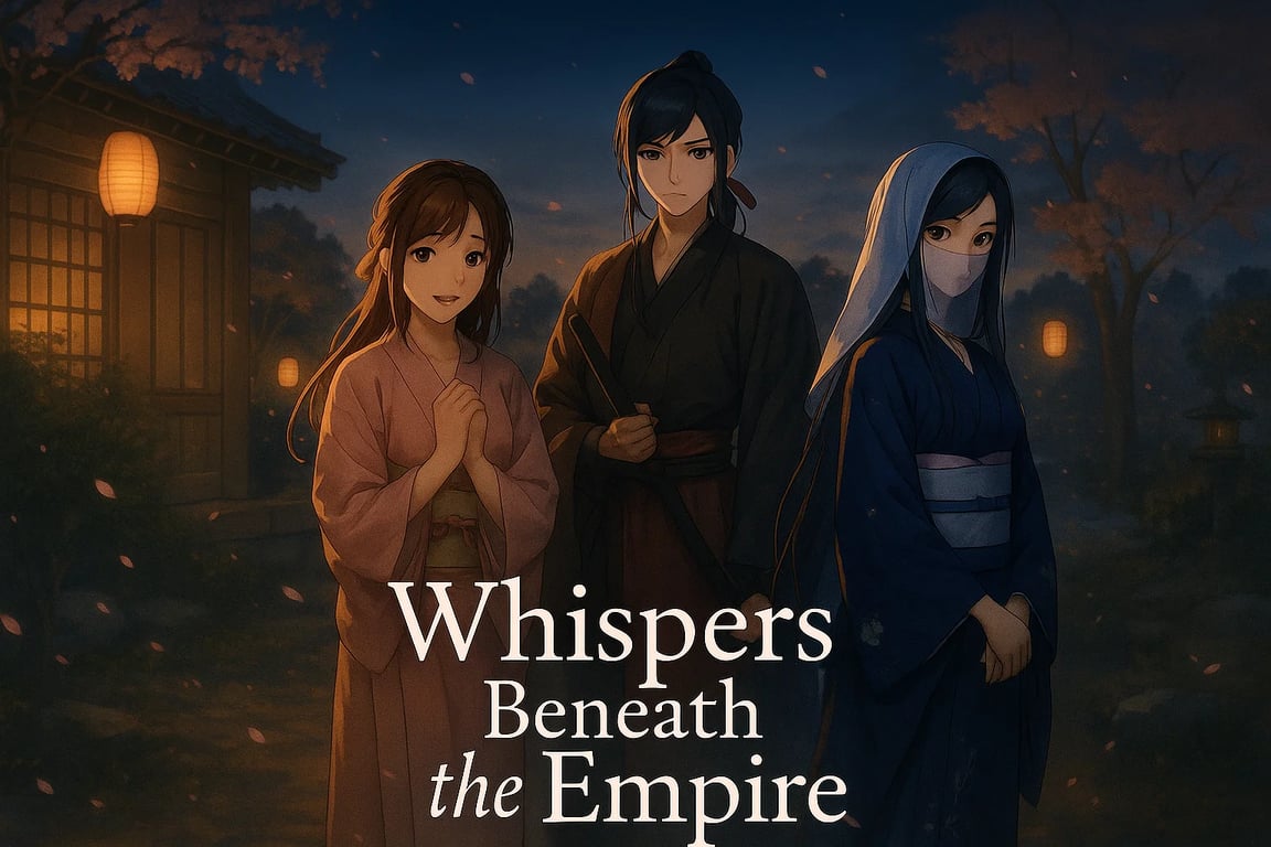 Cover art for Whispers Beneath the Empire, an isekai scenario on AI Dungeon