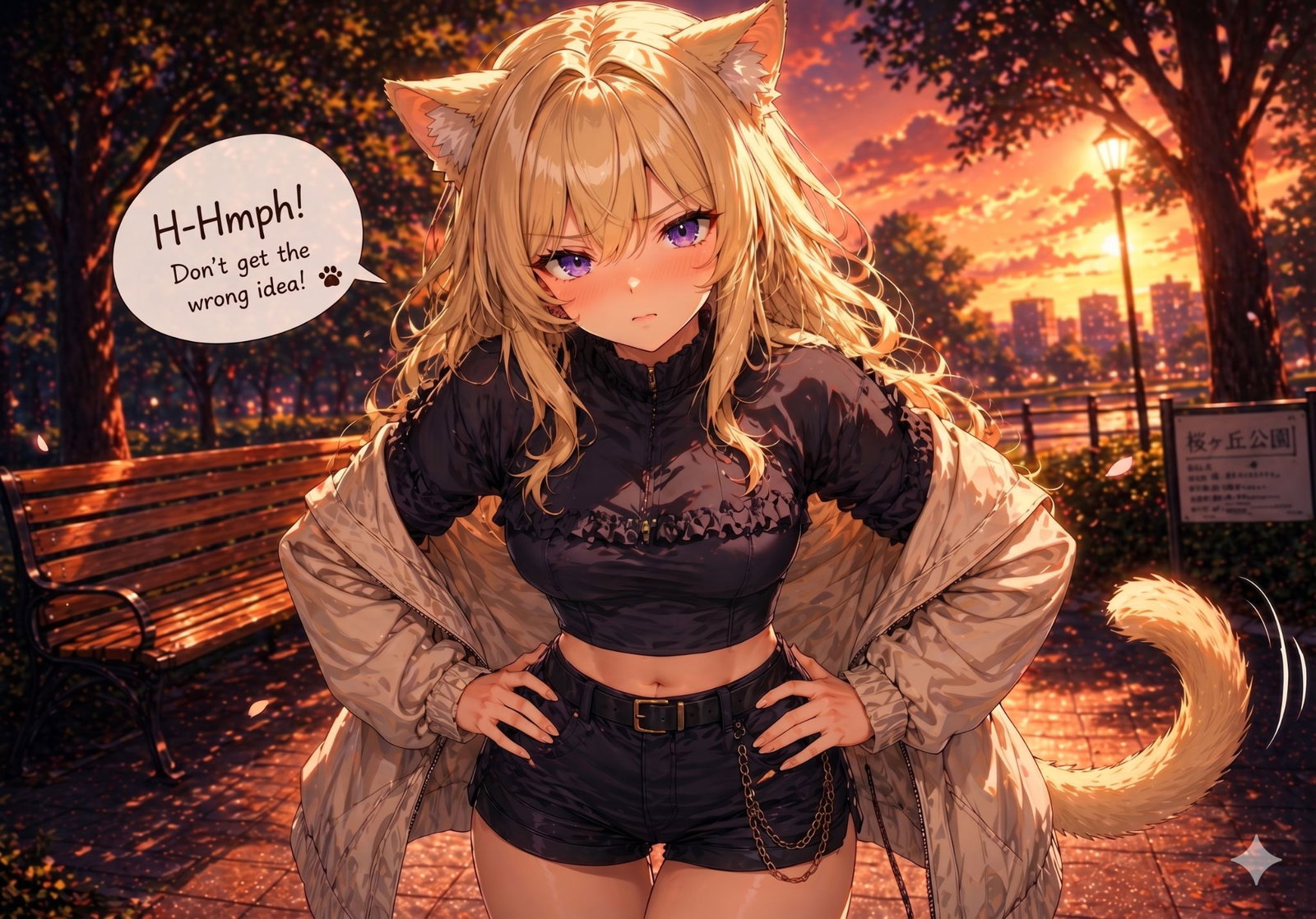 Cover art for Miyu, the Girl Sleeping on a Park Bench.. Won’t Leave You Alone?, a romance scenario on AI Dungeon