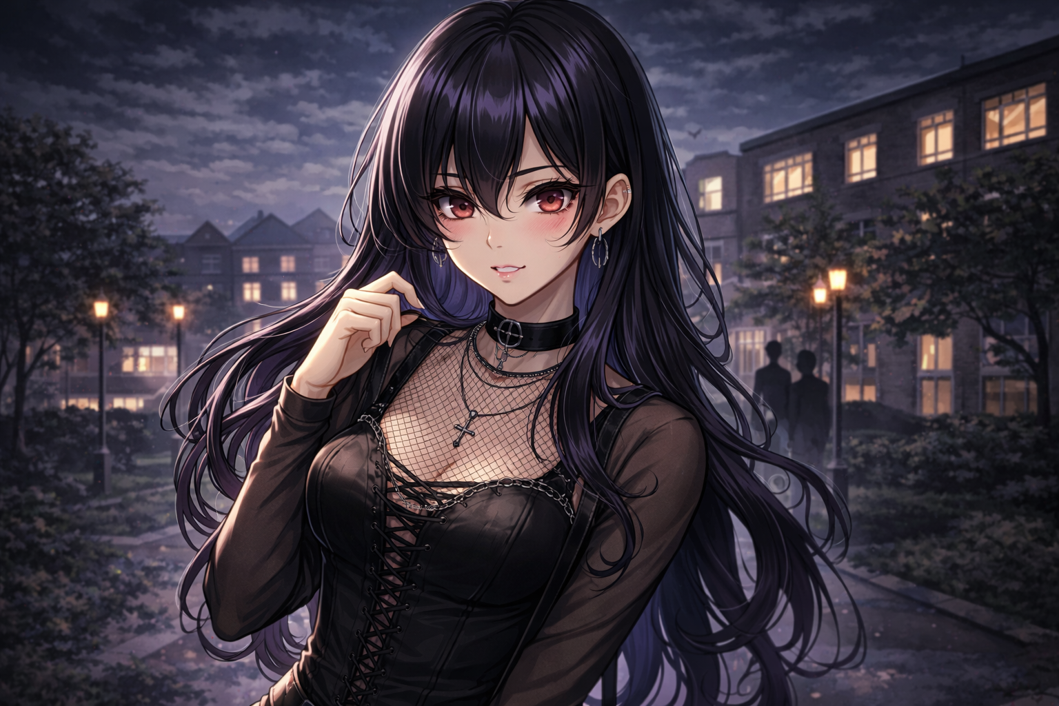 Cover art for Don’t Follow Her, a romance scenario on AI Dungeon