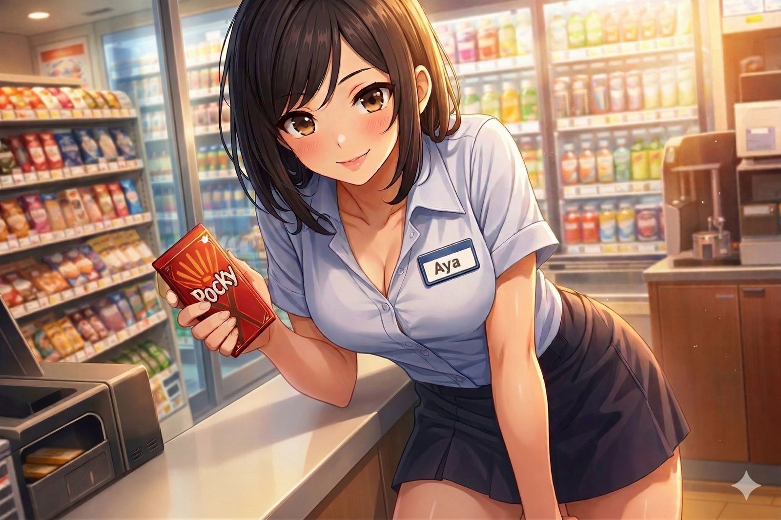 Cover art for Aya Won't Fall Easy, a romance scenario on AI Dungeon