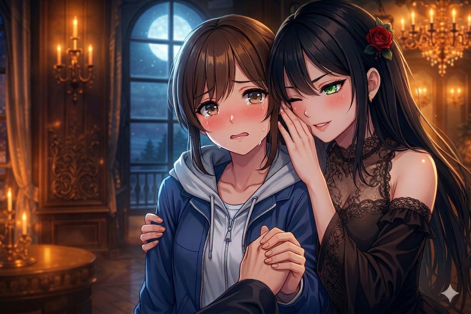 Cover art for Yoruha's Love Game, a romance scenario on AI Dungeon