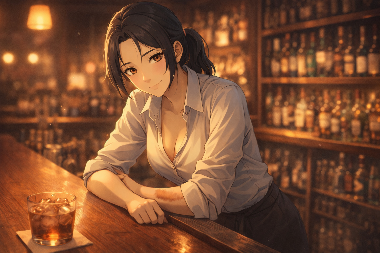 Cover art for Oblivion Last Bar, a romance scenario on AI Dungeon