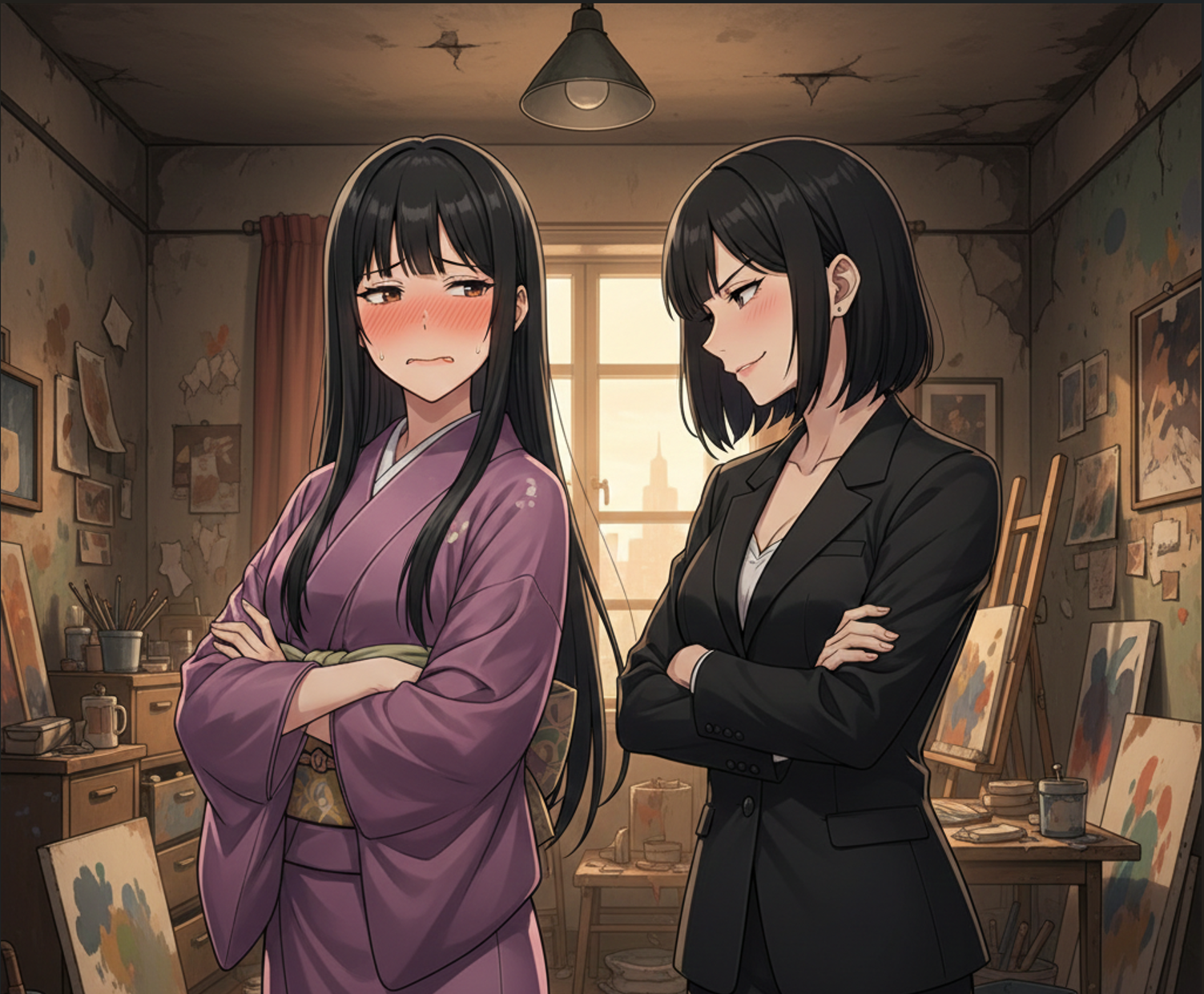 Cover art for The Heiress's Heart War, a slice of life scenario on AI Dungeon