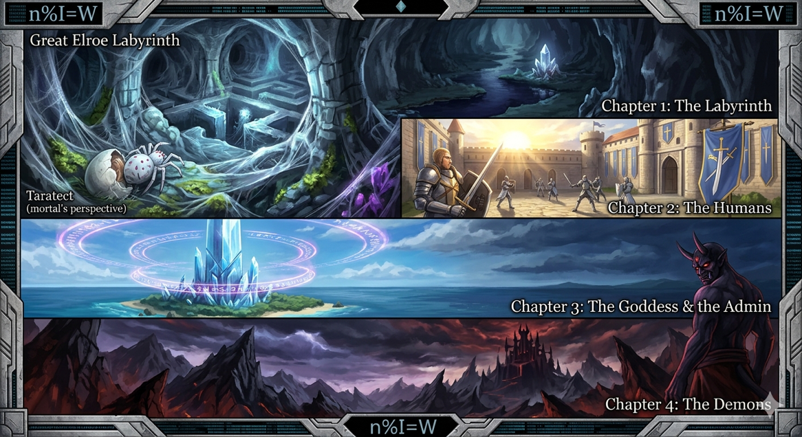 Cover art for Copy of The Bottom of the Class: Labyrinth Edition, an isekai scenario on AI Dungeon