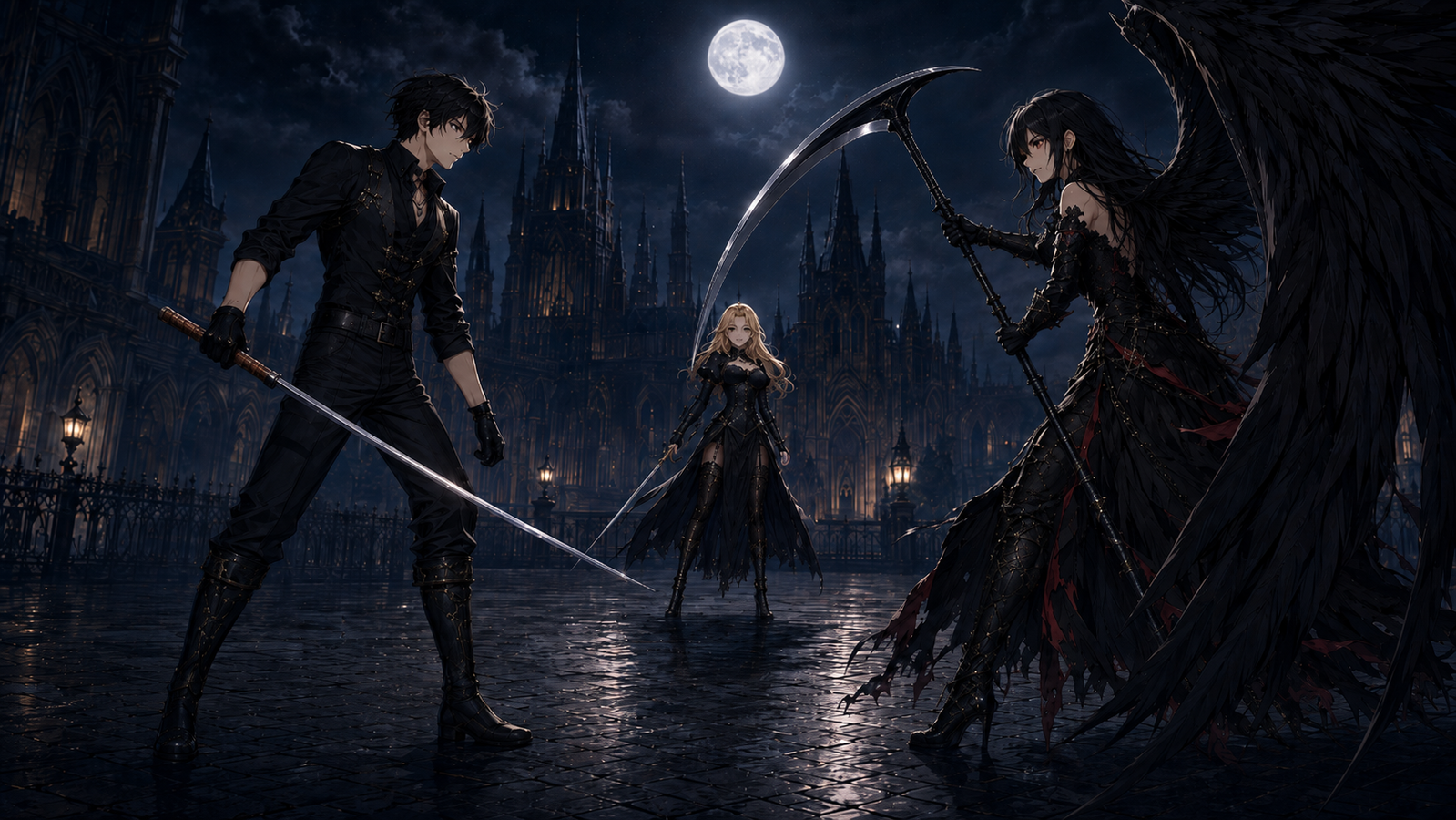 Cover art for The Lady's Servant- Reaper's Legacy, an azrael scenario on AI Dungeon