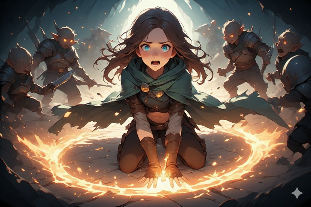 Cover art for Unbound Summon, an azrael scenario on AI Dungeon