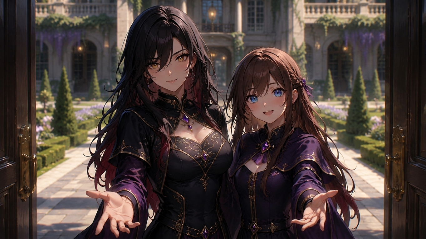 Cover art for Your Daughter Was Raised By The Demonlord, an azrael scenario on AI Dungeon