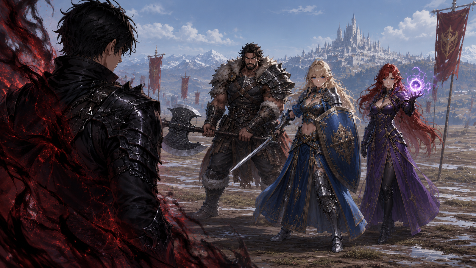 Cover art for The Next Demonlord, an azrael scenario on AI Dungeon