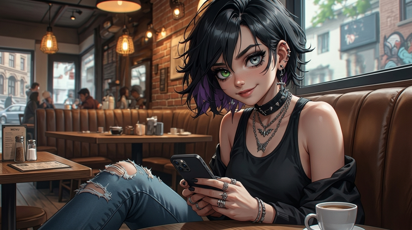 Cover art for Corvid's Blind Date, an innerself scenario on AI Dungeon